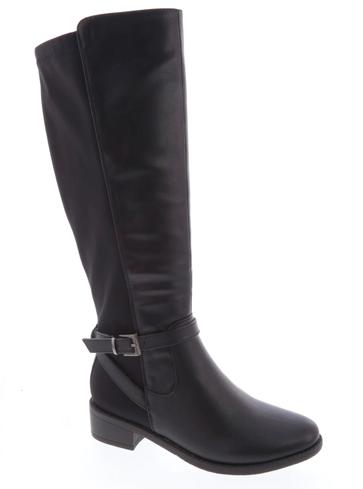Patch Queen Knee High Boots