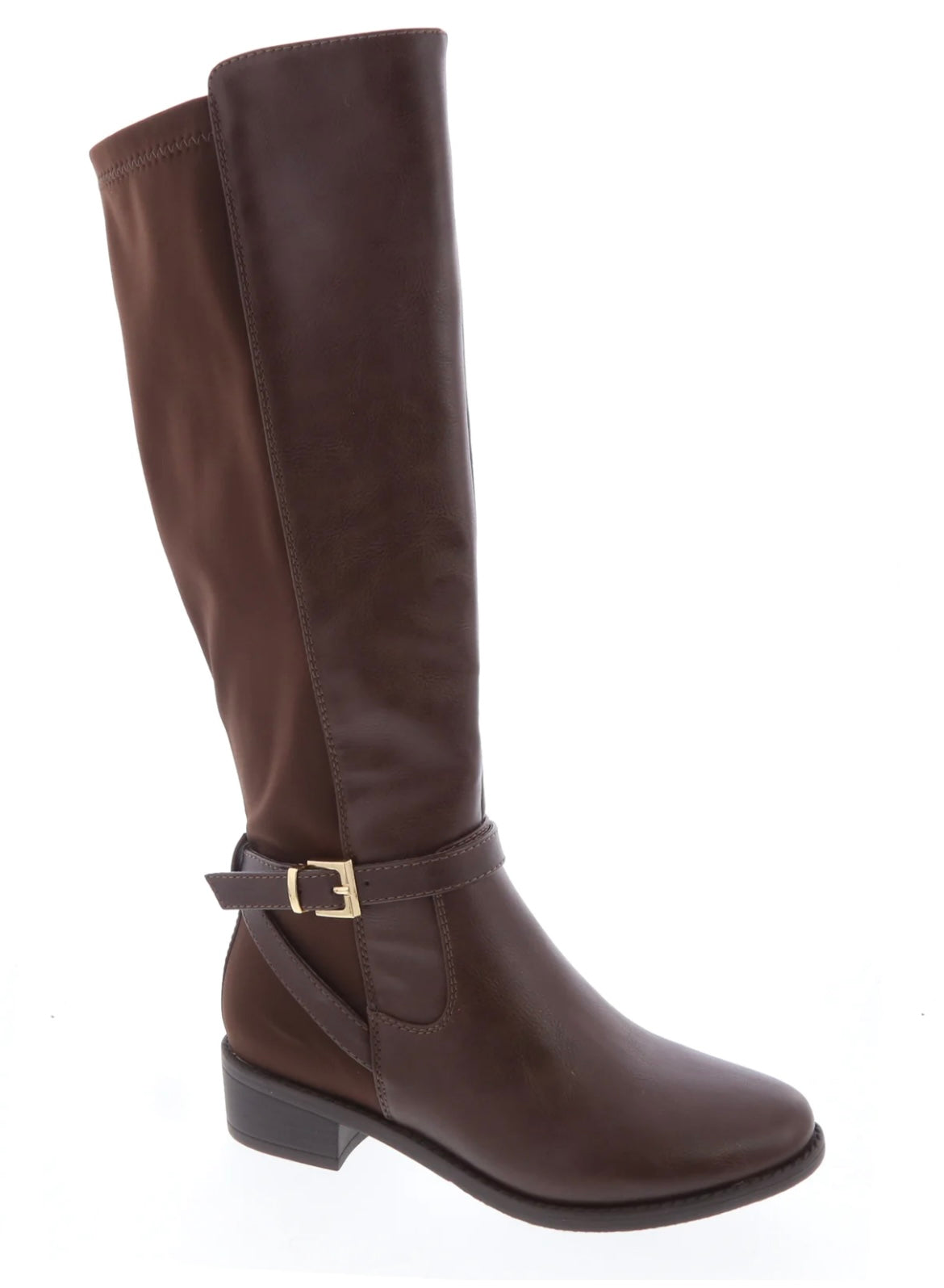 Patch Queen Knee High Boots