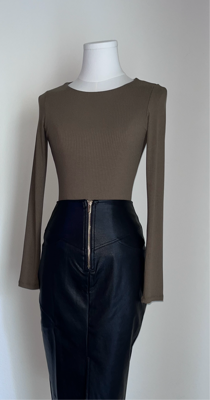 Maddie Double Layer Long Sleeve Tee